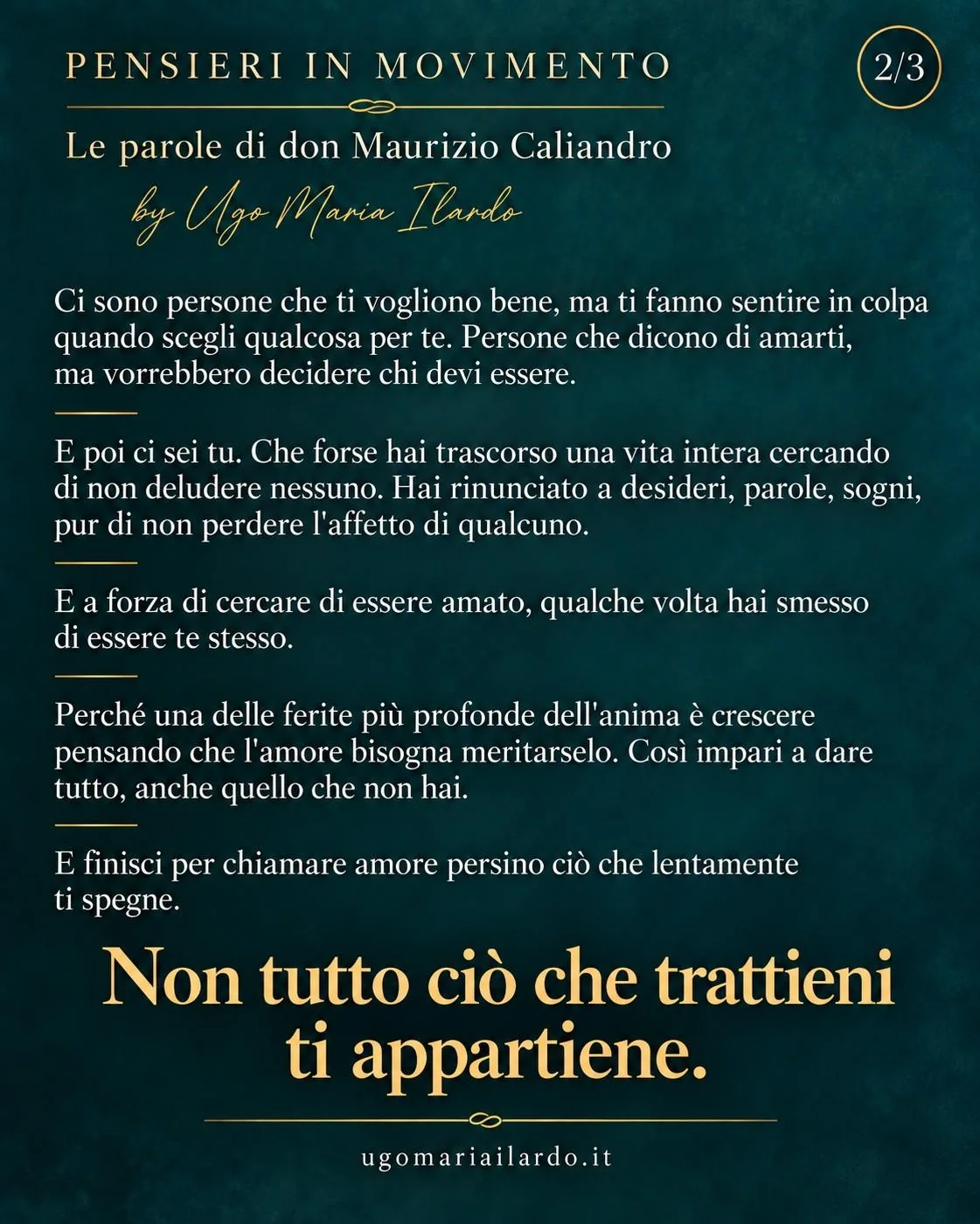Il bisogno di essere felice — pagina 2 di 3